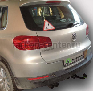 Фаркоп Лидер Плюс для VOLKSWAGEN TIGUAN 2007-2016. Артикул V123-BA