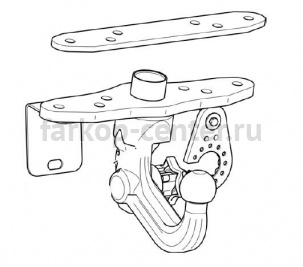 Фаркоп Westfalia для NISSAN PATHFINDER R51 2004-2014. Артикул 332303600001