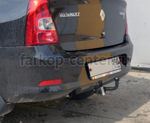 Фаркоп Avtos для RENAULT LOGAN 2014-2019г. Артикул RN12