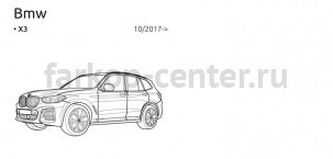 Фаркоп Brink для BMW X3 G01 2017-2019г. Артикул 648500