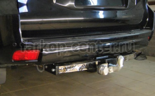 Фаркоп Лидер Плюс для TOYOTA LAND CRUISER PRADO 120 2003-2009. Артикул T113-F(N)