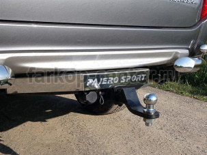 Фаркоп ТСС для MITSUBISHI PAJERO SPORT 2016-2019г. Артикул TCU00013