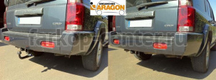 Фаркоп Aragon для JEEP COMMANDER 2005-2010. Артикул E2903DV