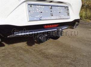 Фаркоп ТСС для HYUNDAI SONATA LF 2014-2019г. Артикул TCU00034