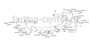 Фаркоп Westfalia для FORD FOCUS 2 2004-2011. Артикул 307337600001