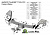 Фаркоп для TOYOTA FORTUNER. Без выреза в бампере. с 2005 по 2013 г.в. - с 2013 по 2016 г.в.