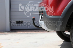 Фаркоп Aragon для RENAULT SANDERO STEPWAY 2014-2019г. Артикул E1302BA