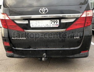 Фаркоп Avtos для TOYOTA ALPHARD 2008-2015. Артикул TY39