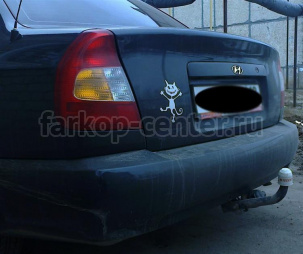Фаркоп Трейлер для HYUNDAI ACCENT 2000-2006. Артикул 7210