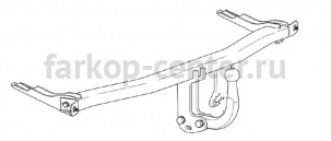 Фаркоп Westfalia для VOLKSWAGEN CADDY 2004-2019г. Артикул 321661600001