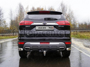 Фаркоп ТСС для GEELY ATLAS 2018-2019г. Артикул TCU00131