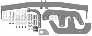 Фаркоп Motodor для RENAULT SANDERO STEPWAY 2010-2014. Артикул 91704-A