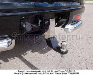 Фаркоп ТСС для INFINITI QX80 2014-2019г. Артикул TCU00119