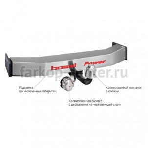 Фаркоп Bosal Russia для LEXUS RX 2003-2009. Артикул 3041-ABP