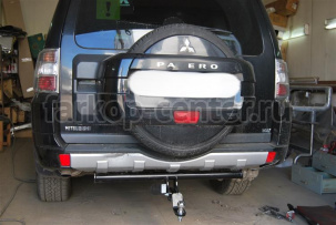 Фаркоп Лидер Плюс для MITSUBISHI PAJERO 2000-2007. Артикул M114-AE