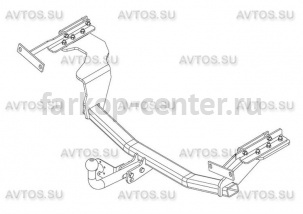 Фаркоп Avtos для NISSAN X-TRAIL T31 2007-2014. Артикул NS29