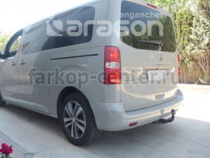 Фаркоп Aragon для PEUGEOT TRAVELLER 2016-2019г. Артикул E4729AS