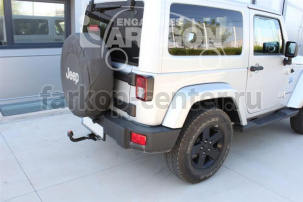 Фаркоп Aragon для JEEP WRANGLER JK 2007-2018. Артикул E2902CS