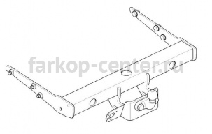 Фаркоп Westfalia для VOLKSWAGEN TRANSPORTER T5 2003-2015. Артикул 321681600001