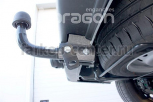 Фаркоп Aragon для FIAT SCUDO 2007-2016. Артикул E1209BA