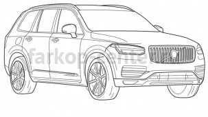 Фаркоп Bosal Russia для VOLVO XC90 2015-2019г. Артикул 7013-AK41