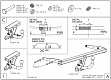Фаркоп оцинкованный для AUDI A3. хэтчбек 3/5 дверей с 2012 г.в.