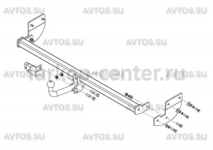 Фаркоп Avtos для HYUNDAI ELANTRA 2012-2016. Артикул HY27