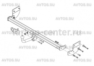 Фаркоп Avtos для HYUNDAI ELANTRA 2012-2016. Артикул HY27