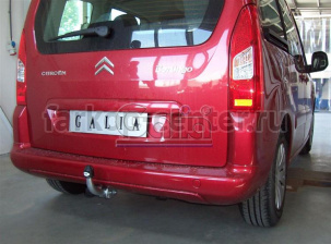 Фаркоп Galia для CITROEN BERLINGO 2008-2019г. Артикул C052A