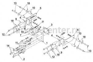 Фаркоп Auto-Hak для MERCEDES-BENZ M-CLASS W163 1998-2005. Артикул D 23