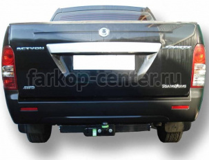 Фаркоп Лидер Плюс для SSANG YONG ACTYON SPORTS 2006-2012. Артикул S208-F(N)