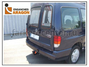 Фаркоп Aragon для VOLKSWAGEN CADDY 1996-2004. Артикул E5804AA
