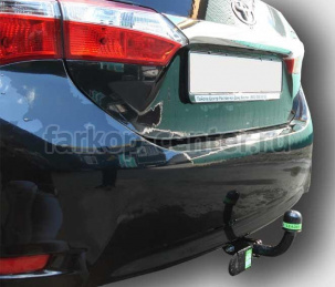Фаркоп Лидер Плюс для TOYOTA COROLLA E140/E150 2007-2013. Артикул T117-A