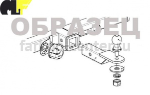 Фаркоп Imiola для NISSAN PATHFINDER R52 2014-2019г. Артикул N-201