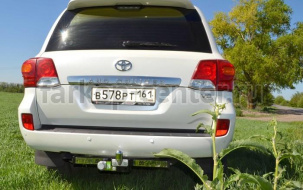 Фаркоп Лидер Плюс для TOYOTA LAND CRUISER 200 2007-2019г. Артикул T110-F(N)