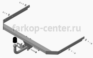 Фаркоп Motodor для FORD FOCUS 2 2004-2011. Артикул 90701-A