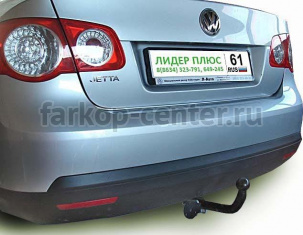 Фаркоп Лидер Плюс для VOLKSWAGEN JETTA 5 2005-2011. Артикул V105-A