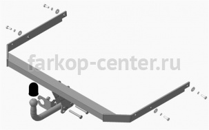 Фаркоп Motodor для FORD FOCUS 2 2004-2011. Артикул 90701-A
