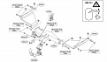 Фаркоп для MAZDA 6. седан с 2012 г.в. - универсал с 2012 г.в.